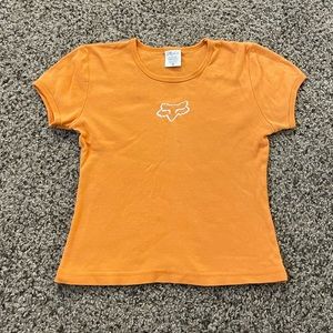 Orange fox shirt